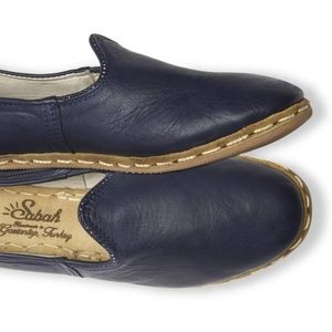 Sabah Atlas Navy Womens Size 38 (U.S. Sizes 7-7.5)